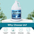 Steam and Go Demineralized Water - Clean Ocean Scent Cleaning Solution for Steam Mop, Floor Cleaner, Ready-to-Use