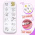 Tooth Gems Kit - Fashionable DIY Teeth Jewelry with Shiny Crystals, Gold and Silver Decoration Starter Kit