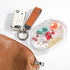 HENOROFEAR Organizer,7 Day Weekly Pill Compartments Travel Pill Dispenser,Small Pill Box for Pocket Purse Portable