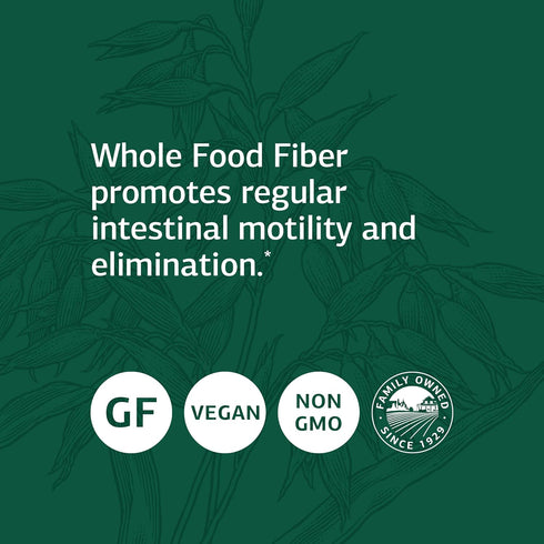 Standard Process Whole Food Fiber - Bowel, Digestion and Digestive Health, Vegetarian, 7 Ounce