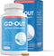 Mt. Angel Vitamins Go Out, Extra Strength Support, Uric Acid Balance, Tart Cherry, Celery Seed, Turmeric, Non-GMO,