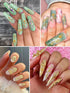 TOROKOM 120 PCS 3D Gold Rose Nail Art Charms - Romantic Flowers Nails Decorations Alloy Nail Charms for Girls Women DIY