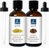 Frankincense and Myrrh Essential Oil | 100% Pure Undiluted for Skin, Hair & Aromatherapy - 1 Oz (Pack of 2)