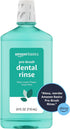Amazon Basics Pre-Brush Dental Rinse, Green Mint, 24 Fluid Ounces, 1-Pack