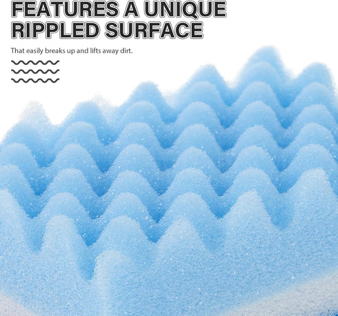 Healifty 6pcs Cleaning Sponge Eraser Sponges for Scrubbing Dishes