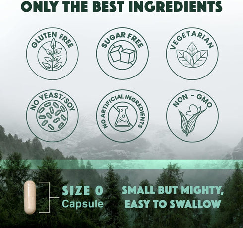 Natural Rhythm Triple Calm Magnesium 150 mg, 120 Capsules, Magnesium Complex for Rest and Relaxation