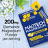 MagTech Magnesium Lemonade Drink Mix - Chelated Magnesium Complex, 20 Stick Packs