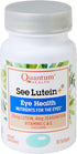 Quantum Health See Lutein+ Eye Care Supplement, Lutein 20mg, Zeaxanthin, Vitamins C & E, 30 Softgels
