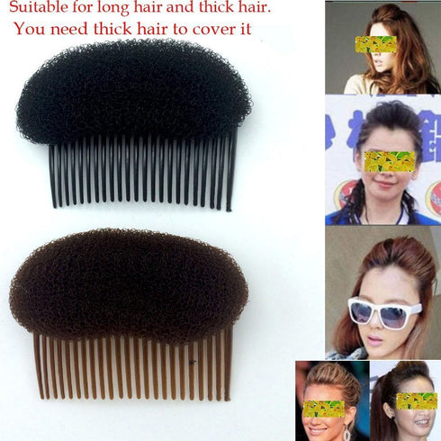 yueton Pack of 2 Hair Styling Clip Stick Bun Maker Braid Tool for Women, Lady, Girl Hair Accessories