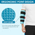 Comfytemp Calf Shin Splint Ice Packs, Reusable Gel 2 Pack, Hot Cold Therapy Compression Sleeve for Swelling, Elbow, Knee