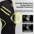 MOKRGYM Knee Brace for Men&Women Anti-Slip Knee Support with Silicone Pad&Dual Side Stabilizers Breathable Compression