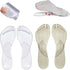 2 Pairs Arch Support Cushion Insoles, Gel Adhesive Anti-Slip Inserts for Plantar Fasciitis Pain Relief for Men and Women