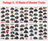 Monster Truck Temporary Tattoos 180Pcs (20 sheets) Construction Truck Car Airplane digger Various Vehical Temporary Tattoos for Kids Boys Girls Birthday Party Supplies Favors Fake Tattoos Prize Gifts
