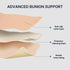 Fit Geno Bunion Corrector, Upgraded Adjustable & Breathable Big Toe Straightener for Day/Night, Non-Surgical Hallux