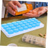 Weekly & Monthly Travel Pill Organizer - Compact Pill Box