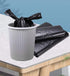 Kitchen Garbage Bags, 200 Counts, 1.8mil Thick Black Trash Bag with Handles, 14x21.6 Inch, for Daily Use