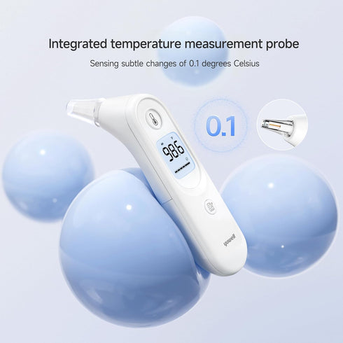 yuwell Thermometer, Digital Ear Thermometer for Adults, Babies, Toddlers and Kids – Fast, Gentle, and Accurate…