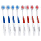 Tongue Brush (8 Pack) - Tongue Scraper for Fresh Breath and Oral Hygiene