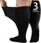 Orthostride Wide Diabetic Socks for Men Women Plus Size, Extra Long Edema Sock