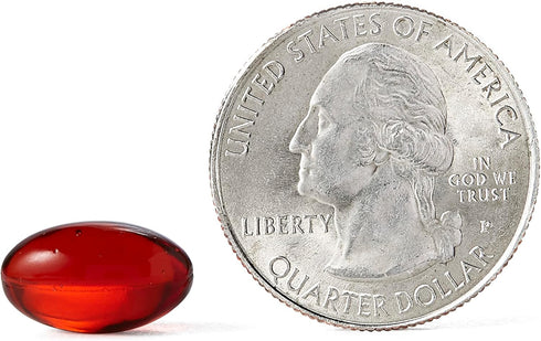 MegaRed Omega-3 Krill Oil Softgels, 350mg, 60 Count, EPA & DHA Omega-3 Fatty Acids, No Fishy Aftertaste