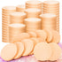 MotBach 100 PCS Nude Round Makeup Sponge, Cosmetic Foam Pad for Eye and Facial Powder Blender