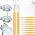 Multiplesize Shower Head Cleaner Tool, Cleaning Brushes for Small Holes, Unclogging Showerhead Cleaner Picks