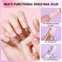 Makartt Solid Nail Glue Gel: Nail Glue for Press on Nails (2pcs), Strong Fake Nail Bonding Gel