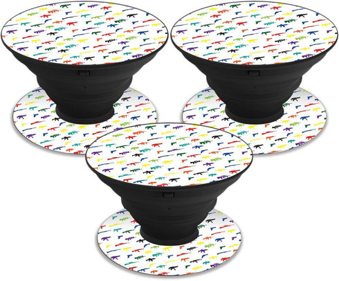 MightySkins Skin for PopSocket - Fun Guns | Unique Vinyl Decal Wrap Cover | Easy to Apply, Remove, Change Styles | Made