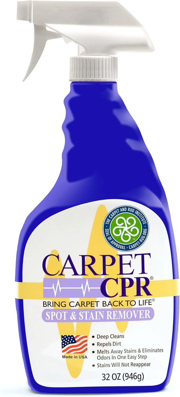 2-in-1 Spot & Stain Remover, 32oz, Eliminates Stains & Odors on Carpet, Rugs, & Car Mats