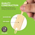 200 Bamboo Appetizer Forks, 3.5" Disposable Forks for Charcuterie and Mini Appetizers, Cocktail Picks