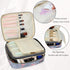 Teamoy Travel Makeup Brush Organizer, Cosmetic Brushes Bag Case with Compartment for Brushes and Beauty Essentials,