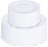 Sylans 60PCS White Plastic Plates set, Disposable Party Plates with 30 10" Heavy