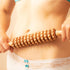 Neck Massager Roller Stick and Gua Sha - Wooden Foam Roller Massage Tools for Relaxation, Pain Relief, and Improved