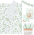 Whaline 100 Sheets Elegant Floral Tissue Paper, Green Flower Gift Wrapping Paper for Spring Wedding and Baby Shower