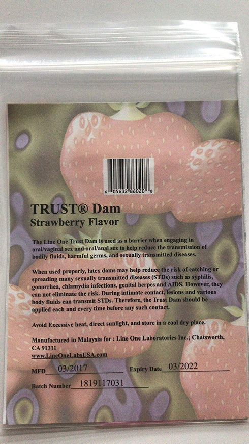 kwanjai shop 1 6 Pack Latex Dental Dam Assorted pc. ( )