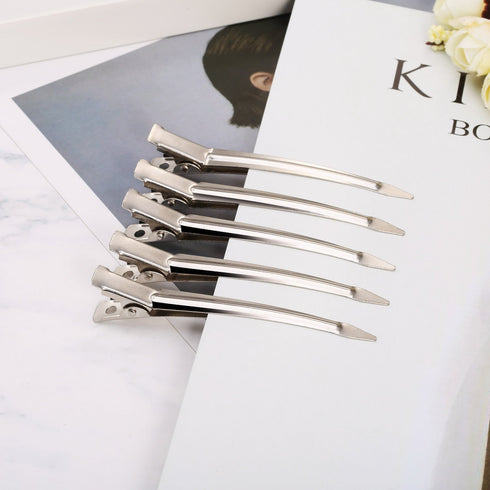 Hicarer 3.5 inches Metal Curl Clips, Duck Bill Sectioning Clips, Alligator Hair Clips (24 Pieces)