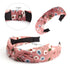 VELSCRUN Hairband - 12 Pack Wide Knotted Headbands for Women, Elastic Turban Boho Bandeau Hair Accessories
