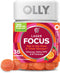 OLLY Laser Focus Gummy, Ginseng, Alpha GPC, B Vitamins, Berry Tangerine Flavor