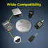 Milestock 10-Pcs 3-Volt Ultra2 Ultra-2 Lithium Coin Cell Battery for One Touch Blood Glucose Meter, Sugar Monitor