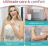 Pack Zomaple Mastectomy Recovery Pillow with Gel & Shower Lanyard Post-Op Essentials, Breast Augmentation/Reduction