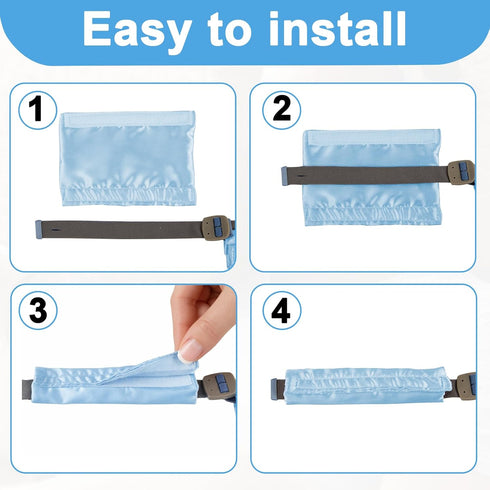 YCYuShen 4 Pack P10 p10 CPAP Strap Covers, Comfortable CPAP Mask Strap Cover, CPAP Supplies Pads, CPAP Strap Cushions