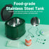 Ultrasonic Cleaner Portable, 46KHZ Professional Denture Cleaner for Electric Toothbrush Head, Jewelry, 220ml, Green