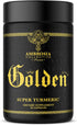 Ambrosia Golden Super Turmeric - Bioavailable Curcumin for Gut & Brain Health, 765mg Active Curcuminoids