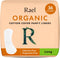 Rael Panty Liners for Women - Organic Cotton Cover, Long Pantiliners, Light Absorbency, Unscented (36 Count)
