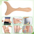 Mozeat Lens 1 Pack Lymphatic Drainage Massager, Natural Wood Therapy Massage Tools One-Handed Gua Sha Body Tool Manual