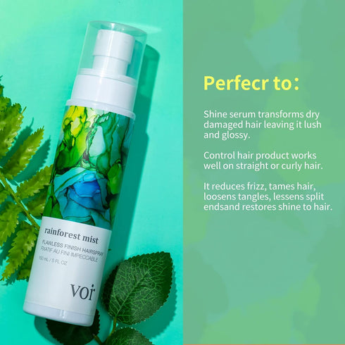 Voir Haircare Rainforest Mist Waves Texturizing Hairspray, 5.1 Fl Oz