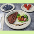 100 Count 6“ Small Compostable Dessert Plates, Heavy-duty Unbleached Biodegradable Bagasse and Bamboo Fiber
