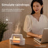 Humidifier,2024 Diffuser,3 Cloud New Essential Oil Diffuser with Water Drip,Mushroom Rain Lamp Colors Night Light