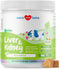 Milk Thistle for Dogs - 90 Soft Chews for Liver and Kidney Support, Detox, EPA & DHA, Choline, L-Arginine