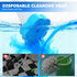 TUUAQ 2 Pack- 10PCS (2 Pack, Disposable Toilet Brush Toilet Bowl Cleaner, Toilet Bowl Brush, Each Toilet Wand